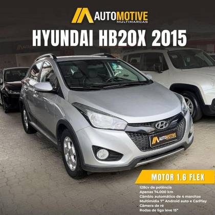 HYUNDAI HB20X 1.6 16V PREMIUM FLEX 4P AUTOMÁTICO HYUNDAI HB20X 1.6 16V PREMIUM FLEX 4P AUTOMÁTICO